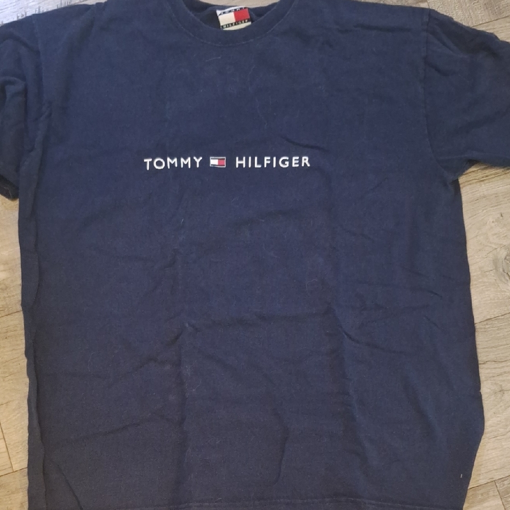 Tommy Hilfiger Dark Blue Tee with Logo